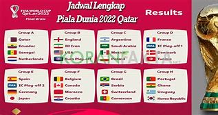 Jadwal Piala Dunia 2022